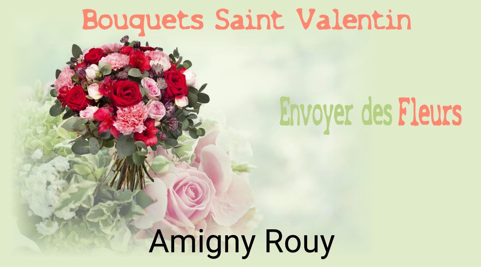 Roses de Saint-Valentin livrées à Amigny-Rouy